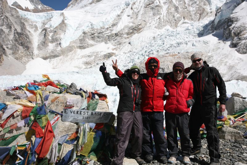 Das Team im Everest Base Camp